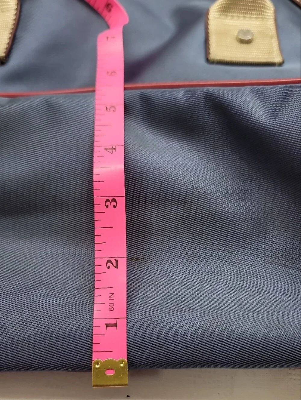Lancel Nylon Travel Bag